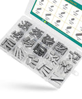Woodruff Key Stock Assortment Kit With 180 Pieces 15 Round End Feather Keys Parallel Drive Shaft Keys For Fasteners Mechanical