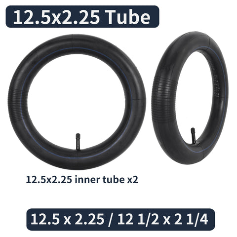 Two Pack 12 5 X 2 25 Bike Inner Tubes 1 2 mm Extra Thick Butyl Rubber Heavy Duty Flat Resistant Tubes For Kids Bmx And Strollers Built Tough To Keep You Rolling Smooth With Zero Headaches On Every Adventure