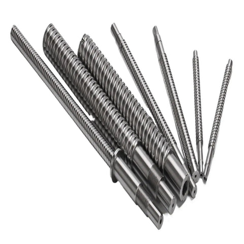 Premium Rolled Ball Screw With Integral Nut C7 Accuracy Grade smooth components for CNC mills in various lengths up to 1300mm.