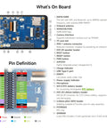 Slick Esp32-S3 Maker Board With A Smooth 3.5 Inch Ips Capacitive Touchscreen showing onboard features and pin definitions.