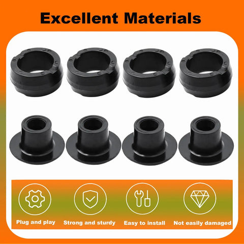 CN31563 CN31564 Piston Bumper Set For CN70 Coil Nailer, 8 Piece Replacement Kit showing durable black bumpers and design icons