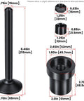 Premium Dana 30 And 44 Front Axle Tube Seal Pair Including Inner Axle Side Seal Installation Tool dimensions and details