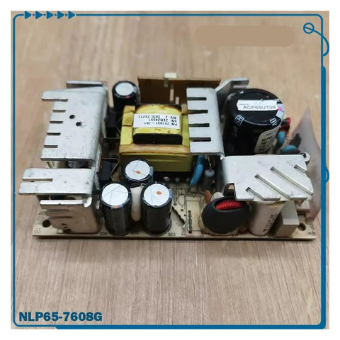 Heavy Duty Power Supply NLP65-7608G Rugged Power Converter For Stable Output In Tough Environments One Color Finish Built To Last Ideal For CNCs Robotics And Control Panels. Open PCB with heatsinks