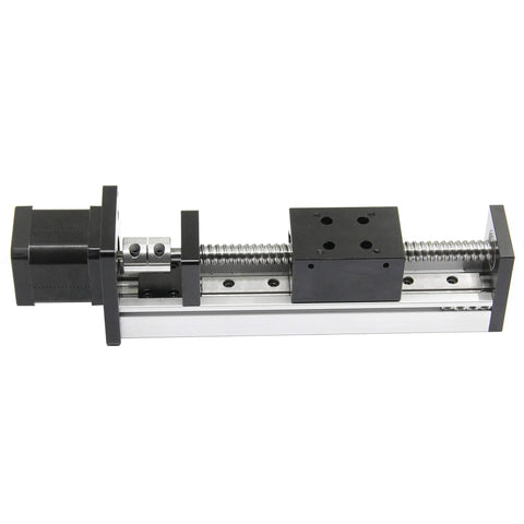 100mm Travel Linear Stage Actuator With SFU1204 Ball Screw And Square Rails, NEMA17 Stepper Motor, DIY CNC Router X Y Z Axis Kit