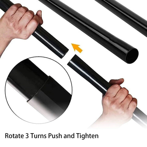 Assembly of Vacuum Extension Wand Set One And A Quarter Inch 32mm Tubes Fourteen Point Seven Inch Long Three Piece Kit