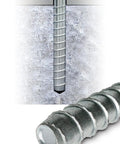Heavy Duty Screw Anchor For Concrete 5/8 Inch X 6 Inch Titen HD Hex Washer Head Zinc Plated Pack Of 10