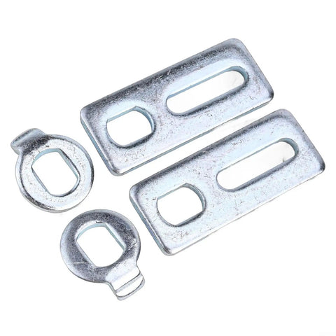 Dial In Your E Bike Setup With Heavy Duty Iron Motor Anti Rotation Washer And M 14 Mounting Bracket with two metal spacers.