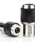 Ratcheting Tap Socket Set Two Pack With Adjustable Jaws For Tight Spaces Three Eighths Inch Drive Tap Holder Compatible