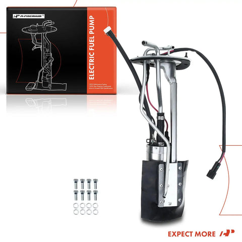 Electric Fuel Pump Assembly for Isuzu Amigo 89 90 Pickup 88 95 Rodeo 94 95 Trooper 92 93, showing assembly with installation components.