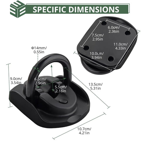 Heavy Duty Ground Anchor Setup To Keep Your Dope Ride Locked Down Secure Using Hardened Alloy Steel Hardware To Bolt Down Motorcycles Bicycles And Scooters Anywhere On Concrete Or Brick Surfaces Indoors And Outdoors