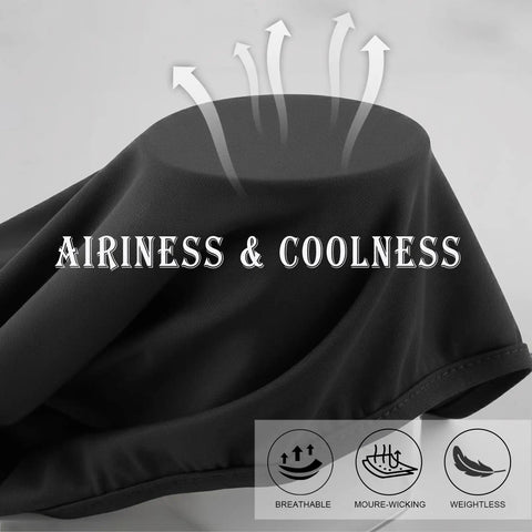 Close-up of breathable fabric from 6 Pack Ride Ready Lightweight Full Face Ski Masks Balaclavas For Men And Women, UV Protection.