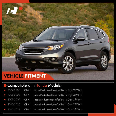 Front Suspension Kit For Honda CR V 2007 2008 2009 2010 2011 With Eight Piece Assembly Including Sway Bar Links And Lower Ball Joints Front End Upgrade Ready To Install fitment image of Honda CR-V 2007-2011