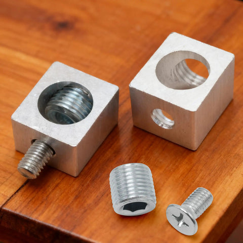 Heavy Duty 250 MCM Aluminum Ground Lug Kit For Electrical Connections With Neutral Lugs, 4 Pack Grounding Lugs
