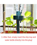 Set It And Forget It Plant Irrigation Timers For Auto Watering In Your Garden Home Dorm Greenhouse 10 Pack Convenient Timed Watering System Keeps Plants Hydrated While Youre Away, drip bottle installed