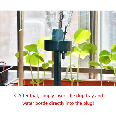 Set It And Forget It Plant Irrigation Timers For Auto Watering In Your Garden Home Dorm Greenhouse 10 Pack Convenient Timed Watering System Keeps Plants Hydrated While Youre Away, drip bottle installed