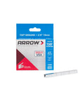 Heavy Duty Staples Built For Tough Jobs 3/8-Inch Leg, 3/8-Inch Crown, 1250-Pack in Arrow packaging on white background