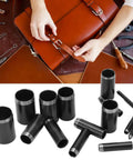 Leather Hole Punch Set With 15 Sizes From 1Mm To 15Mm Round Hollow Punch Die Cutter Kit for watch bands and belts usage