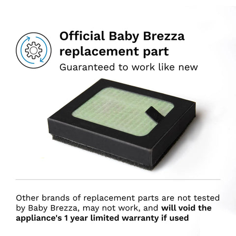 Replacement HEPA Filter For Bottle Washer Pro, Germ Free Air After Drying, Removes Ninety Five Percent Of Germs, Official Pro Grade Part That Works Like New, Easy Snap In Fit For Pro Model Baby Bottle Washer, black filter
