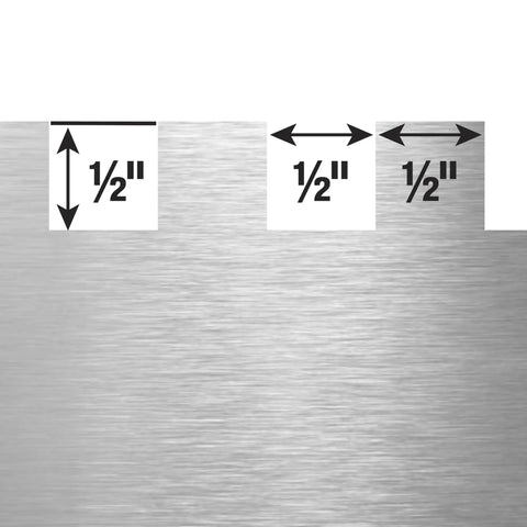Budget Friendly Square Notch Flooring Trowel For Thinset Mortar Half Inch Notch 9 Inch By 4 Inch Steel Blade Close-up