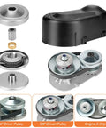 CVT Torque Converter Kit for three quarter inch crank mini bikes and go karts with pulleys and cover, fits Predator 212cc engines.