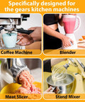 Food Grade Equipment Lubricant For Kitchen Appliances Like Stand Mixers Espresso Machines Beer Kegs Slushies And More Odorless NSF H1 Safe Grease 1 Oz 2 Pack usage on coffee machine, blender, meat slicer, and stand mixer
