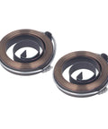 Pro Grade Heavy Duty Drill Press Return Spring 2 Pack for Bench Drills Quill Coil Replacement Chrome Steel Retraction Springs