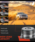 Rear Wheel Bearing And Hub Assembly For Nissan Frontier 2005 Through 2019 Xterra 2005 2013 2015 And Suzuki Equator 2009 2012 high-load capacity infographic