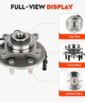 Front Wheel Hub Bearing Assembly Compatible With 2004 2005 F150 4WD 6 Lug With ABS Replacement 515046 1pc multiple views