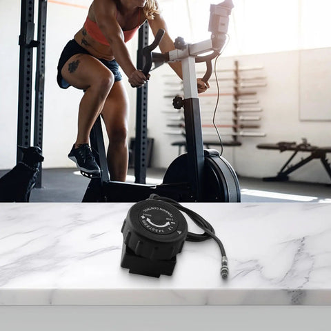 Dynamic Cycling Resistance Fine Tuning Rotary Adjuster With 8 And 10 Gear Cable Kit on a marble surface