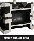Cross-sectional view of the Tilting Milling Table 7x5 Inch with 0 to 45 Degree Adjustable Swivel Angle Plate, showing interior structure.