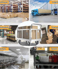Heavy Duty Fold Flat Platform Cart With Reinforced Cage glides smooth and handles 660 pounds easily in various settings like warehouse and supermarkets.