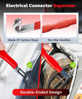 Electrical Disconnect Pliers And Connector Removal Tool Kit For DIY Car Care with carbon steel and no-slip handles