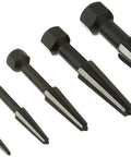 Edge Screw Extractor Set 5 Piece Double Edged Tools For Getting Stubborn Screws And Bolts Out Non Slip Grip With Large Hex Head