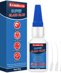 Clear Glass Glue For Repair And Bonding, Heavy Duty Adhesive For Glass, Mirror And Acrylic, Waterproof, 30 Gram Pack, with cap