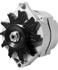 One Wire 63 Amp Self Exciting Alternator For Chevy 350 Small Block V8 High Performance 12 Volt Replacement close-up view