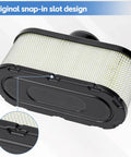 Original snap-in slot design of Air Filter Replacement Kit For Kawasaki FR651V FR691V FR730V Engines, Fits 11013-0752 11013-0726