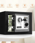 Extra Large Heavy Duty Home Safe Fireproof Waterproof Anti Theft Digital Safe Box with cash inside for valuables