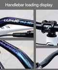 Dope Mountain Bike Handlebar 31.8mm Clamp, Hi Rise 35mm to 55mm Adjustable, Chameleon Silver with glow in the dark logo on bike