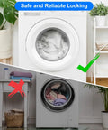 Heavy Duty 110V Washing Machine Door Lock For Lockdown Safe Washes, Keeps The Door Locked Through Every Cycle, Stops Water Leaks And Accidental Openings, Easy Install, Built Tough, Fits GE Haier WH01X28354 on front-load washer