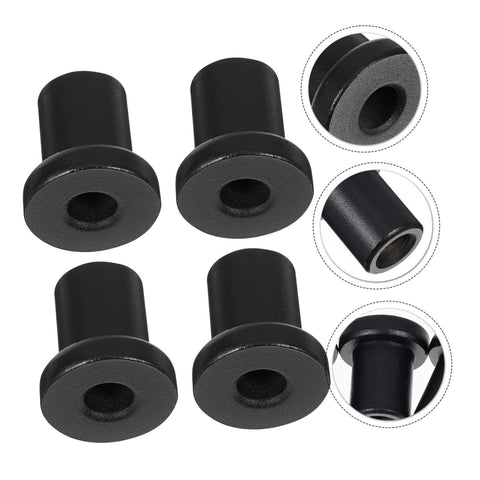 Carbon Steel Sliding Barn Door Track Spacers Kit 4 Pack Durable Wall Mount Connectors For Barn Door Hardware Easy Install detail view