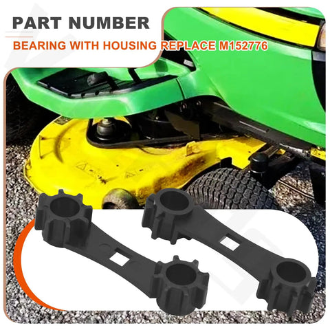 Bearing With Housing Compatible With X300 X300R X304 X305R X310 X320 X324 X340 X360 Tractors Replacement Part M152776, black housing shown