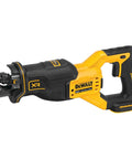 Heavy Duty Cordless Reciprocating Saw Powered By A Beefy Brushless Motor And Snappy Variable Trigger, Keyless Blade Clamp, Compact Badass Frame designed for cutting tasks.