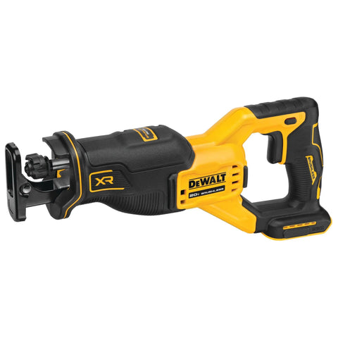 Heavy Duty Cordless Reciprocating Saw Powered By A Beefy Brushless Motor And Snappy Variable Trigger, Keyless Blade Clamp, Compact Badass Frame designed for cutting tasks.
