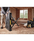 Express Folding Workbench With Quick Setup In Under 3 Seconds Beefy 1000 Lbs Metal Legs Large Work Surface For Any Project