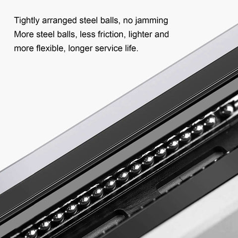 Top Tier Hgw20CC Linear Guide Rail Kit With Dual Blocks And 300Mm Bearing Steel Sliding Guideway Perfect For CNC Router Automation Machinery And DIY Projects Where Smooth Low Friction Motion Matters Most, steel ball close-up