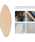 Premium Woodworking Biscuits Size 0 Pack Of 100 For Strong Joints shown with insertion tool and panel examples