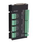 Beast Mode Control System with Motion Controller Board for Serious Machining, focusing on connection terminals and input-output labels.