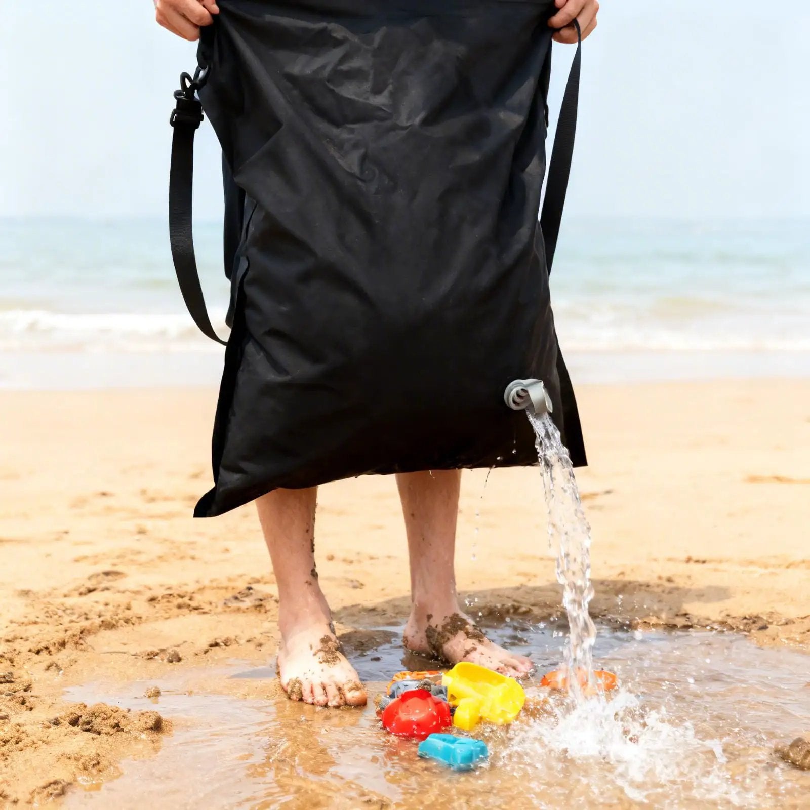 2-In-1 Sand Free Beach Blanket And Tent, 79x83 in ✓