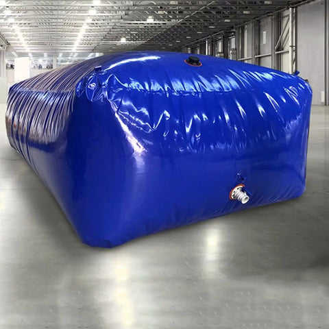 Portable Water Bladder Tank for RV Truck Camper Emergency Rainwater Collection Garden Irrigation and Home Water Storage