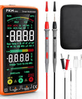 Handy Digital Multimeter with Auto Ranging and Smart Mode 6000 Count TRMS Rechargeable Voltmeter with probes and case.